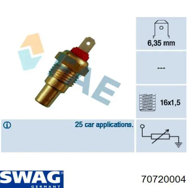 Купить 70720004 Swag Рулевая тяга