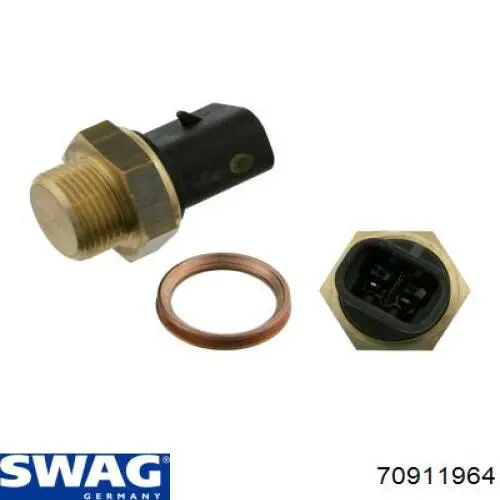 Датчик температуры охлаждающей жидкости (включения вентилятора радиатора) SWAG 70911964