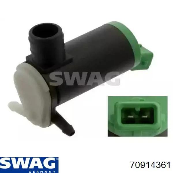 70914361 Swag насос-мотор омывателя стекла переднего