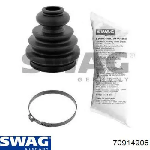 Пыльник ШРУСа внутренний, передней полуоси Swag 70914906