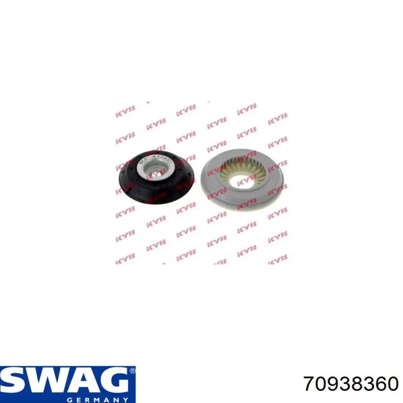 Опора амортизатора переднього 70938360 Swag