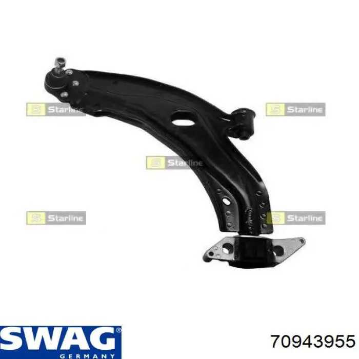 Сайлентблок передней подвески Swag 70943955 цена, от 13.94 USD