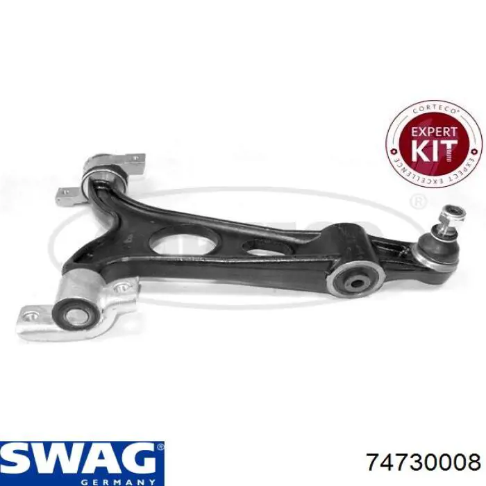 Правый рычаг передней нижней подвески Swag 74730008 цена, от 81.25 USD