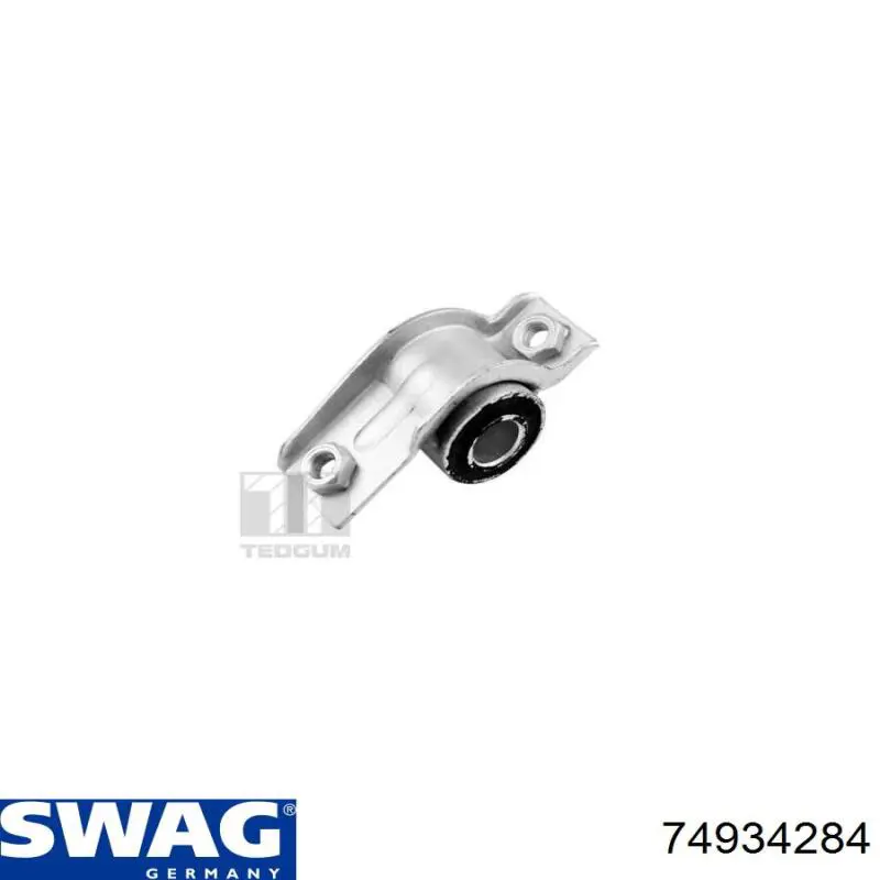 Сайлентблок передней подвески Swag 74934284 цена, от 6.87 USD