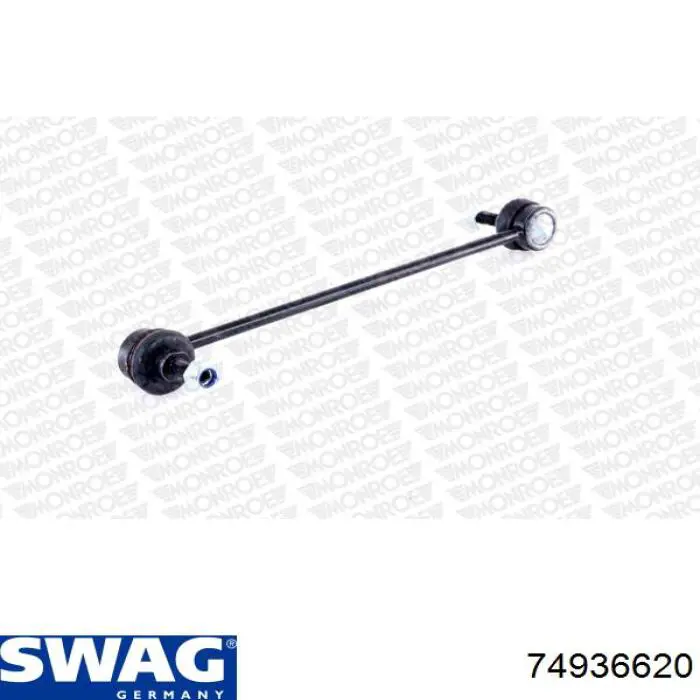 Тяга переднего стабилизатора Swag 74936620 цена, от 9.01 USD