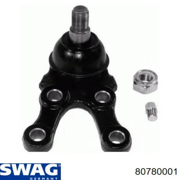 Шаровая опора левая нижняя Swag 80780001