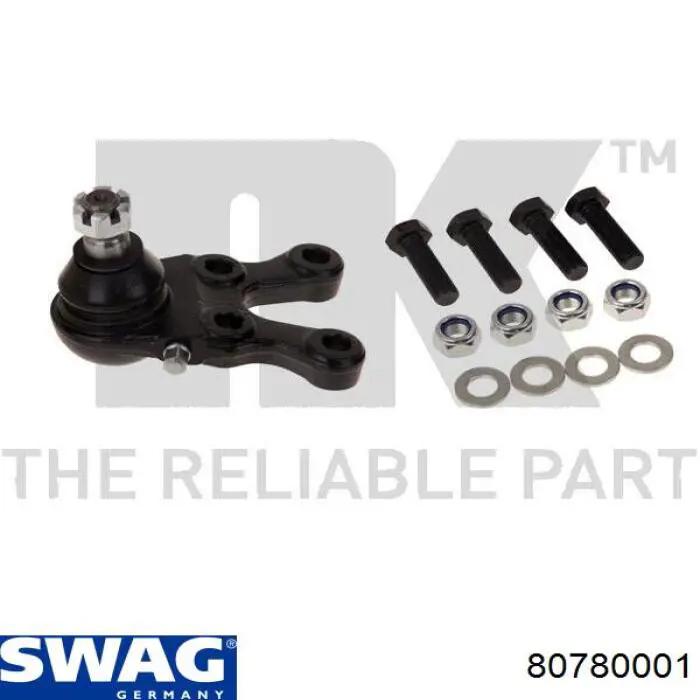 Нижняя левая шаровая опора Swag 80780001 цена, от 24.12 USD