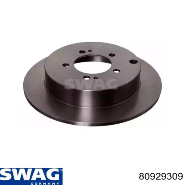 80 92 9309 Swag диск тормозной задний