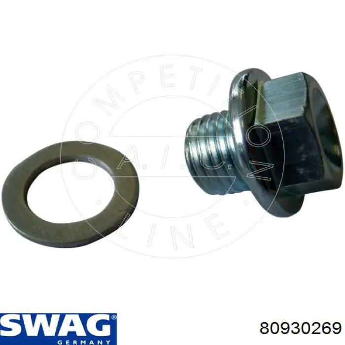Пробка поддона двигателя Swag 80930269 цена, от 3.46 USD