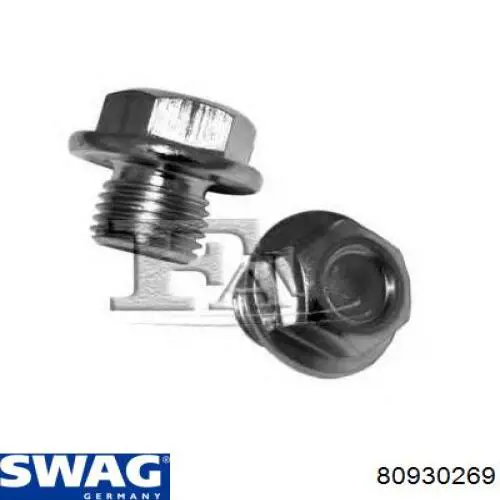 Купить 80930269 Swag Пробка поддона двигателя