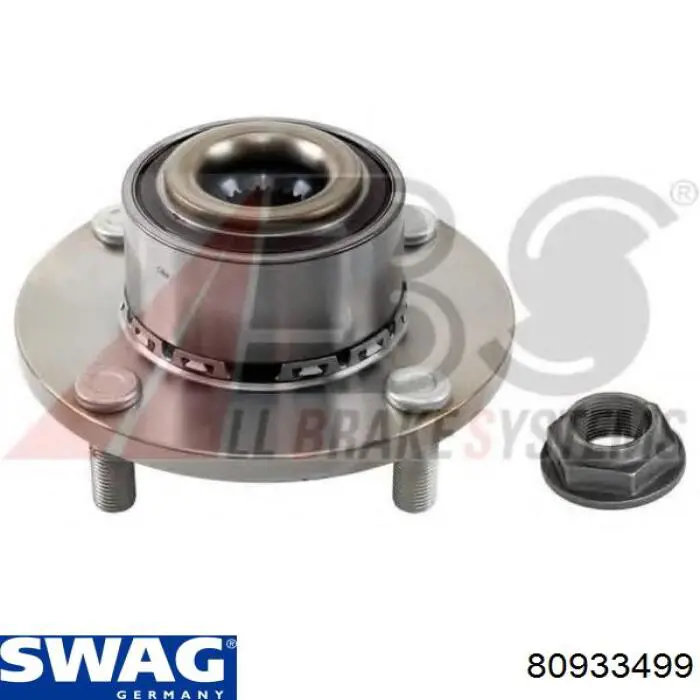 Шпилька колесная задняя/передняя Swag 80933499 цена, от 2.87 USD