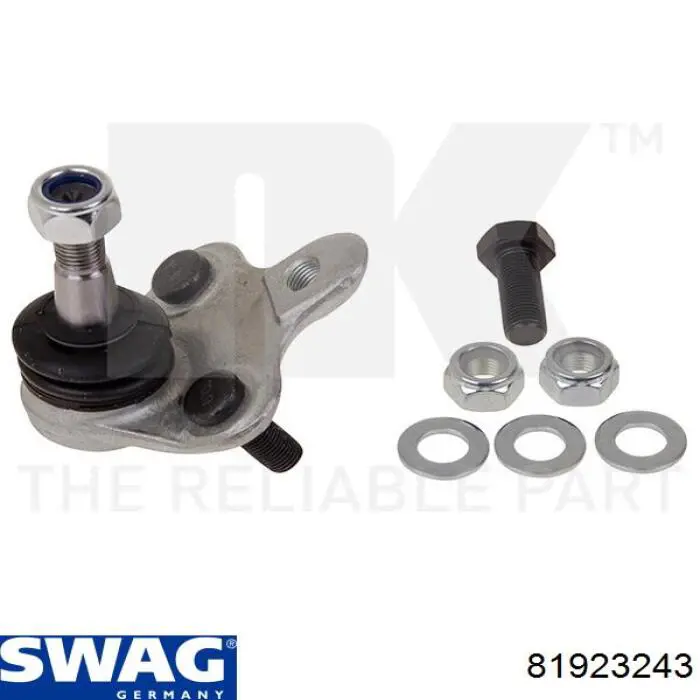 Купить 81923243 Swag Нижняя шаровая опора