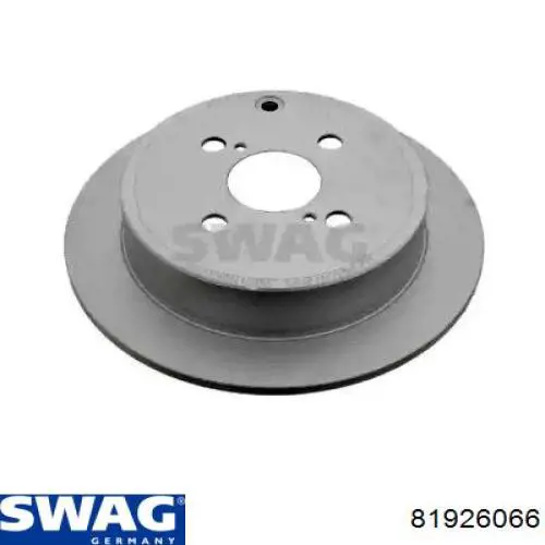 81 92 6066 Swag диск тормозной задний
