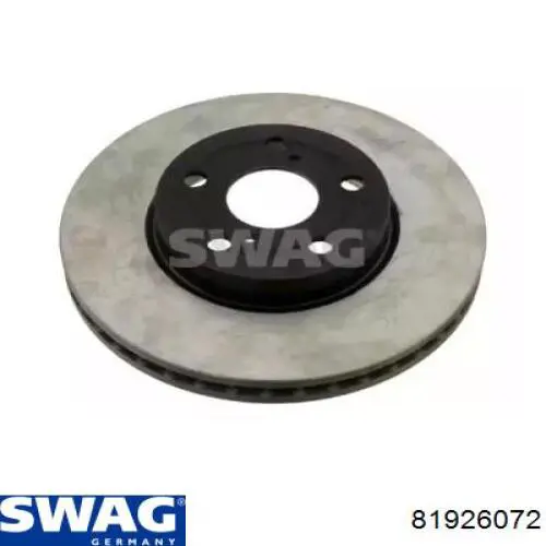 81926072 Swag диск тормозной передний