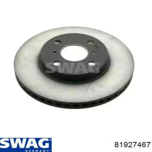 81 92 7467 Swag диск тормозной передний