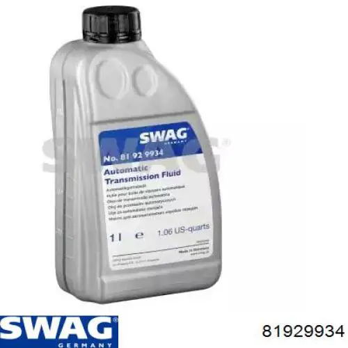 Масло в коробку Swag 81929934