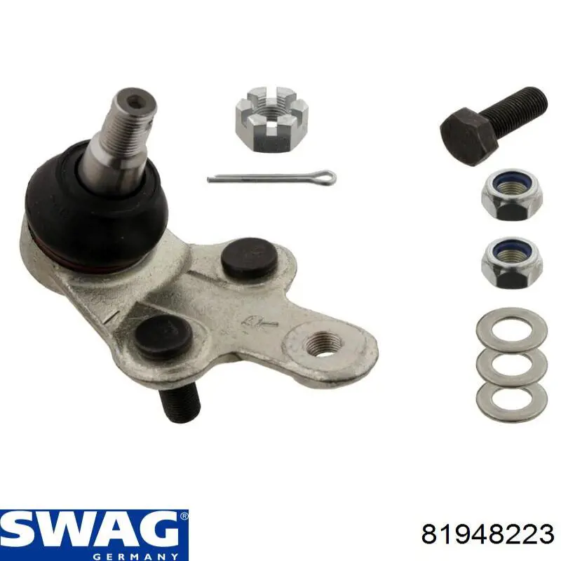 Нижняя левая шаровая опора 81948223 Swag