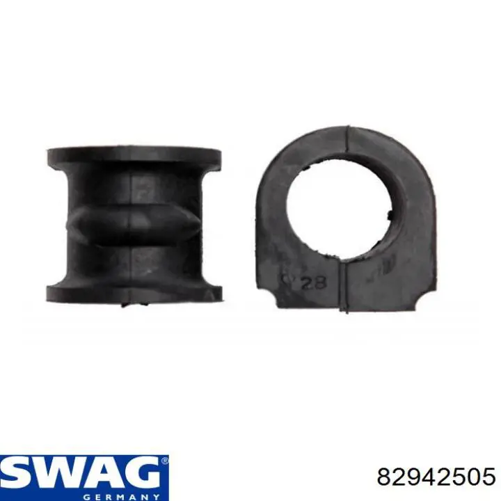 Втулка переднего стабилизатора Swag 82942505 цена, от 1.59 USD