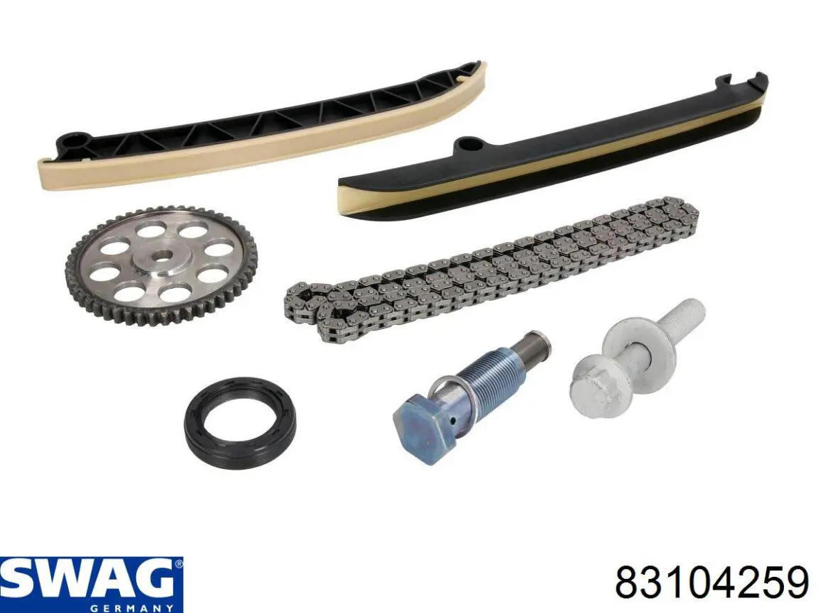 Ремкомплект ГРМ Swag 83104259 цена, от 173.30 USD