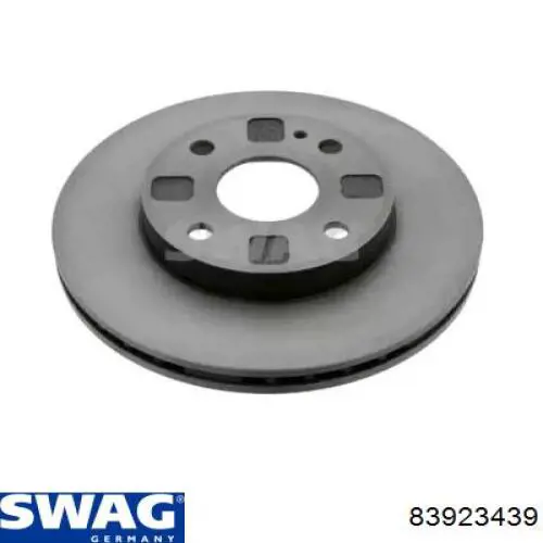 83923439 Swag диск тормозной передний