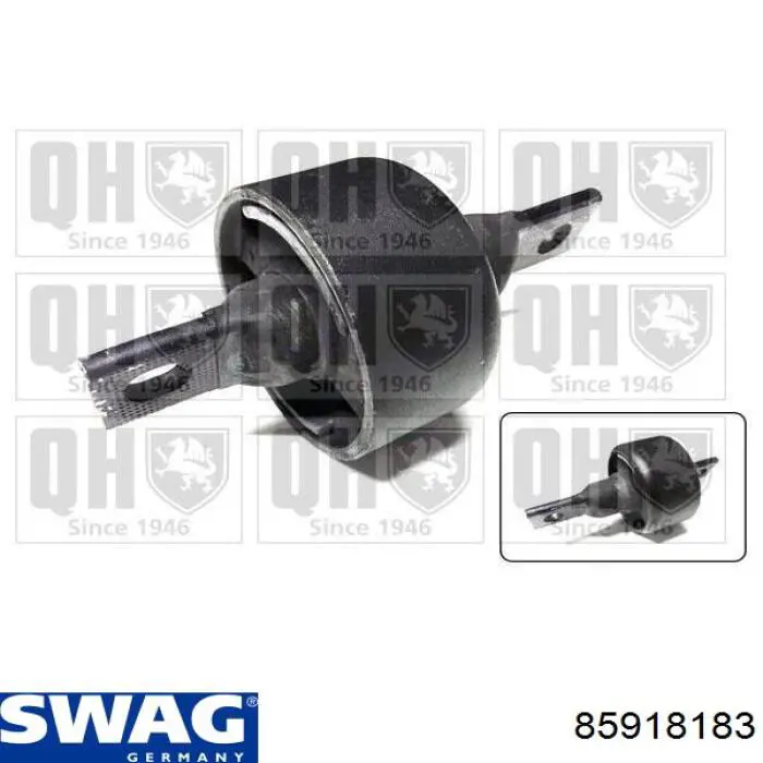 Сайлентблок заднего продольного рычага, передний Swag 85918183 цена, от 15.58 USD