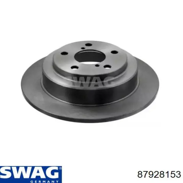87928153 Swag диск тормозной задний