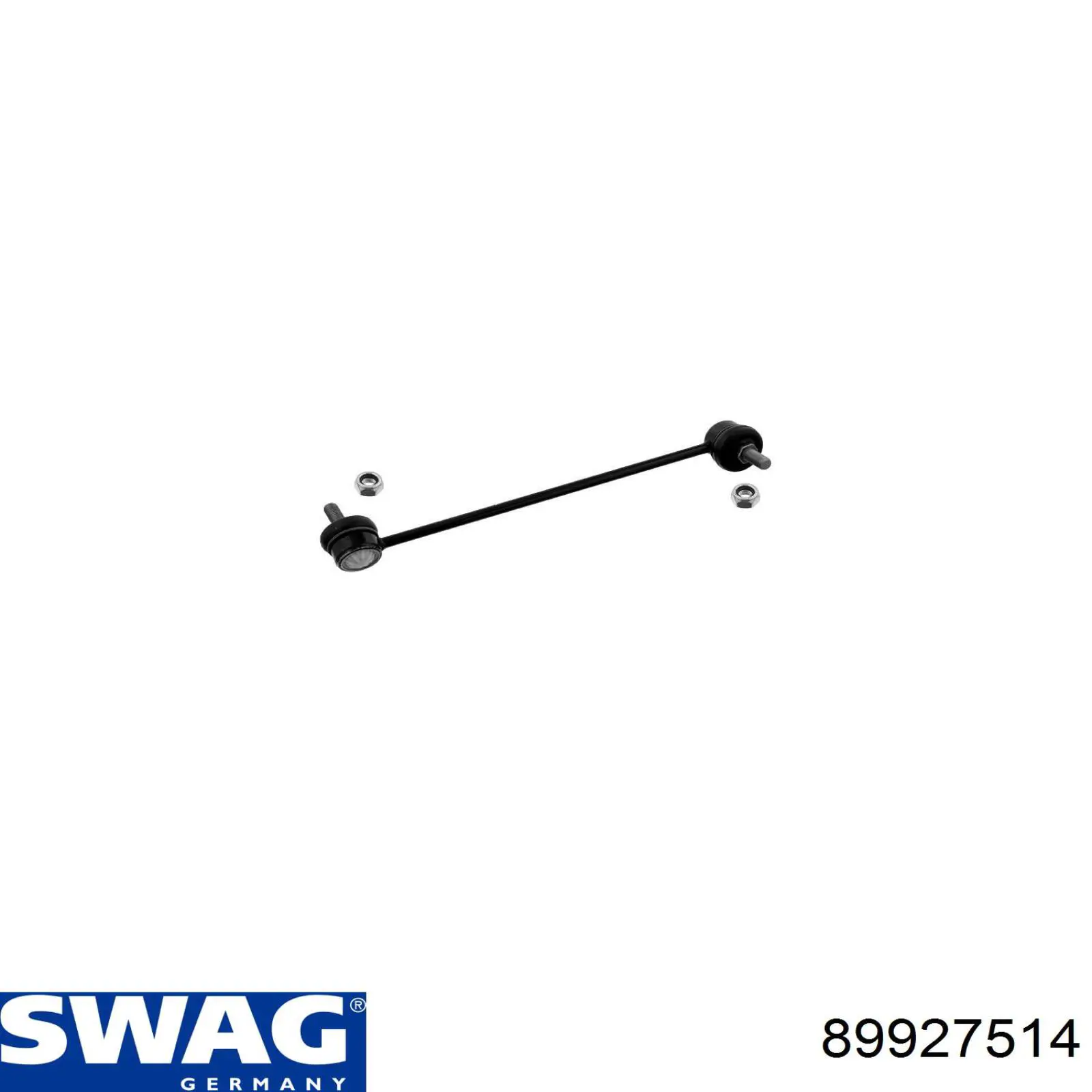 Стойка стабилизатора, переднего, левая Swag 89927514
