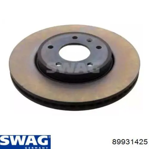 89 93 1425 Swag диск тормозной передний