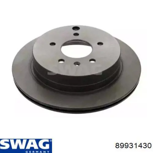 89931430 Swag диск тормозной задний