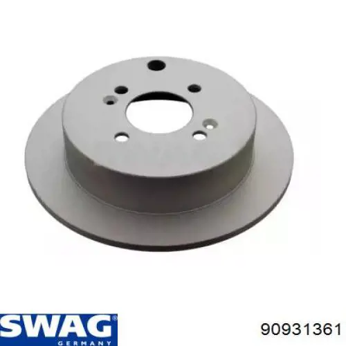 90 93 1361 Swag диск тормозной задний