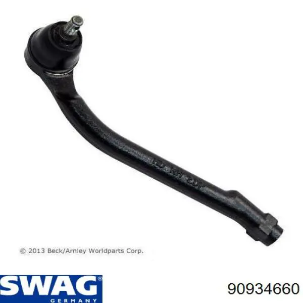 Наконечник рулевой тяги, внешний Swag 90934660