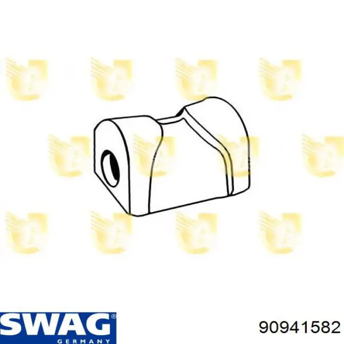 Втулка переднего стабилизатора Swag 90941582 цена, от 1.88 USD