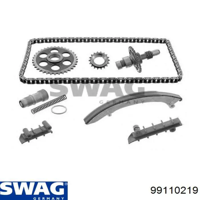 Цепь привода распредвала Swag 99110219 цена, от 21.24 USD