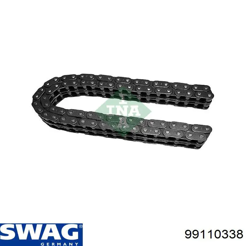 Цепь привода распредвала Swag 99110338 цена, от 68.60 USD