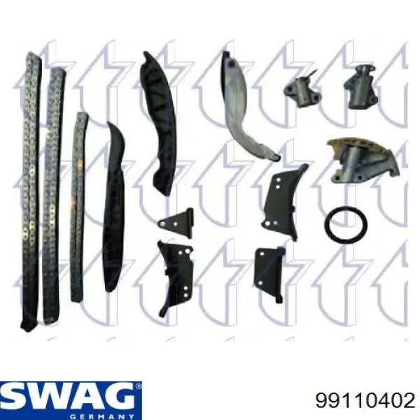 Цепь привода распредвала Swag 99110402 цена, от 41.89 USD