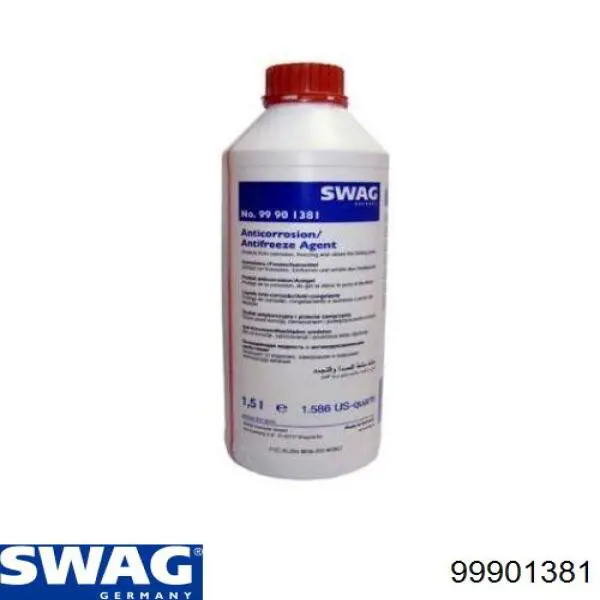 Охлаждающая жидкость Swag 99901381