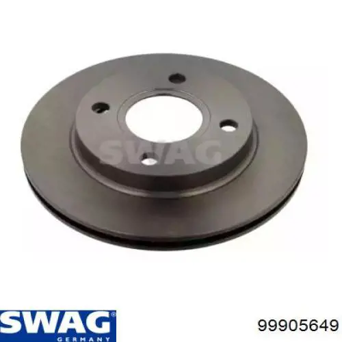 99905649 Swag диск тормозной передний