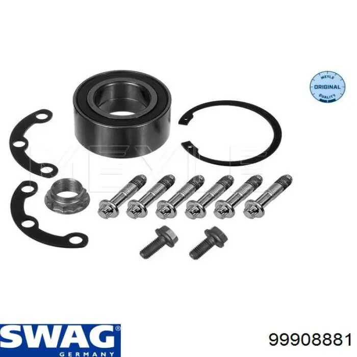 Подшипники задней ступицы Swag 99908881 цена, от 18.28 USD