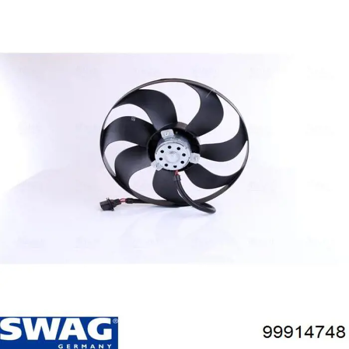 Купить 99914748 Swag Электровентилятор охлаждения в сборе (мотор+крыльчатка)