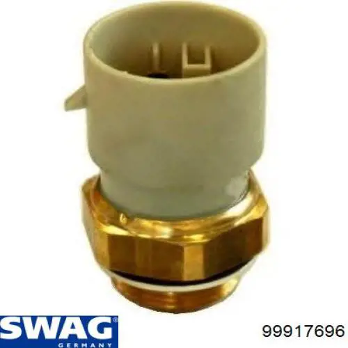 Sensor, temperatura del refrigerante (encendido el ventilador del radiador) 99917696 Swag