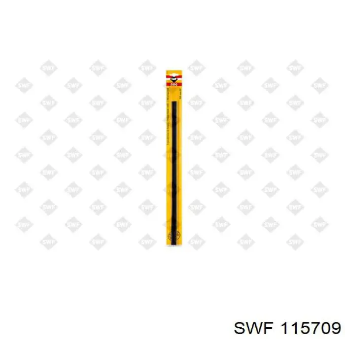 115709 SWF резинка щетки стеклоочистителя водительская