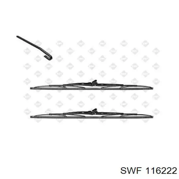 116222 SWF Щетка-дворник лобового стекла, водительская