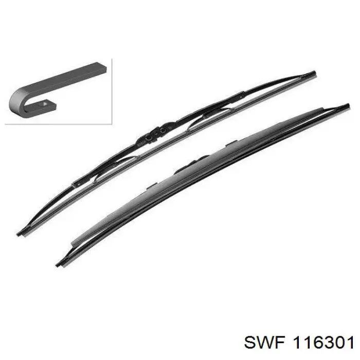 Стеклоочистители лобового стекла SWF 116301