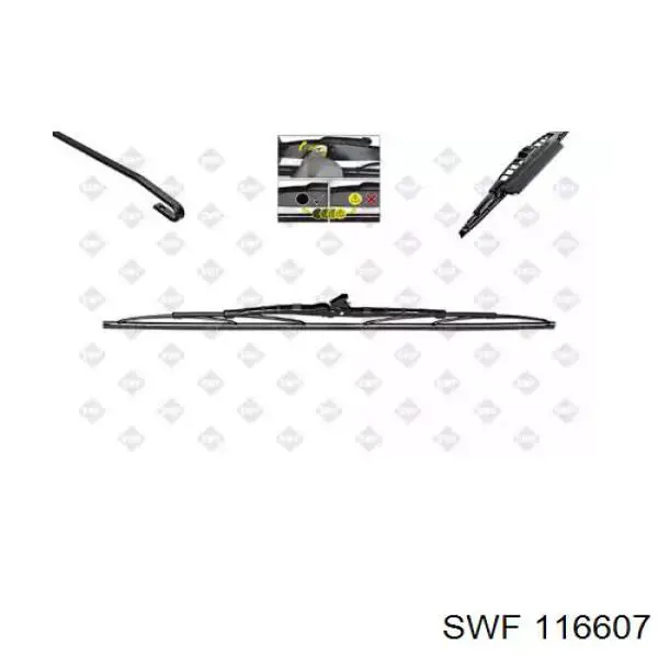 Дворники SWF 116607 цена, от 14.81 USD