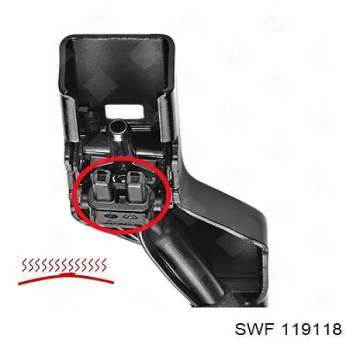 Купить 119118 SWF Бесконтактные дворники