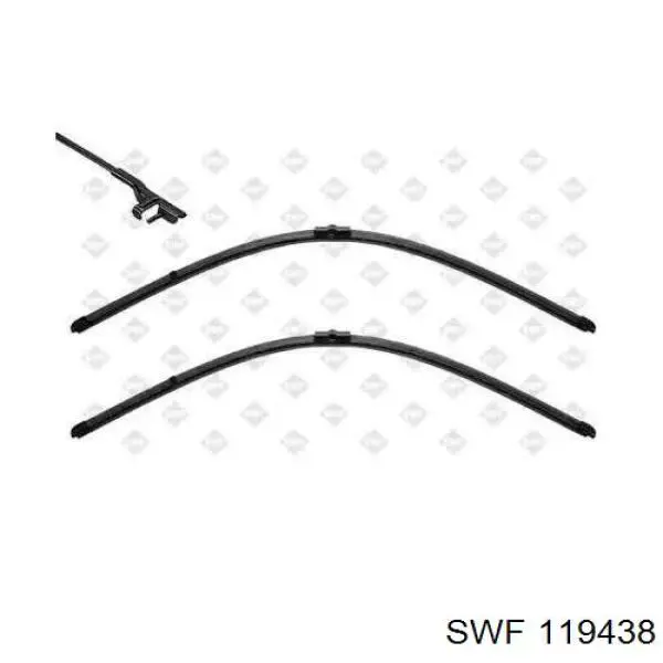 Стеклоочистители лобового стекла SWF 119438