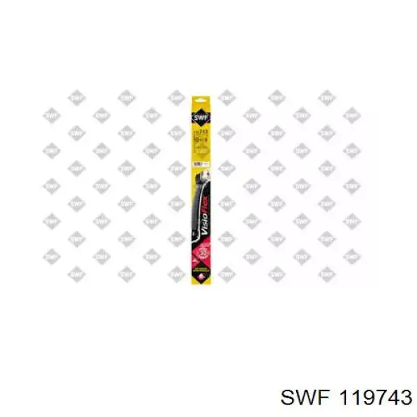 Задняя щетка SWF 119743