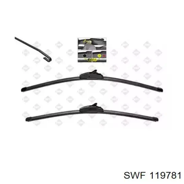 Дворники SWF 119781 цена, от 24.87 USD