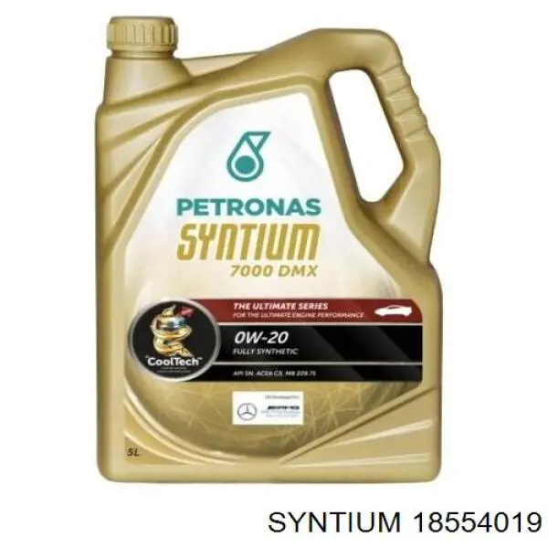 Моторное масло Syntium 7000 E 0W-30 Синтетическое 4л (18554019)