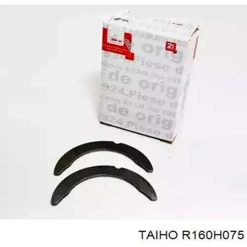R160H075 Taiho вкладыши коленвала шатунные, комплект, 3-й ремонт (+0,75)
